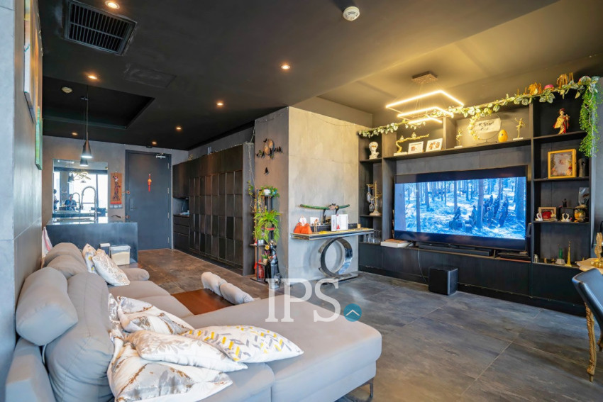 2 Bedroom Condo For Rent - The Penthouse , Tonle Bassac, Phnom Penh
