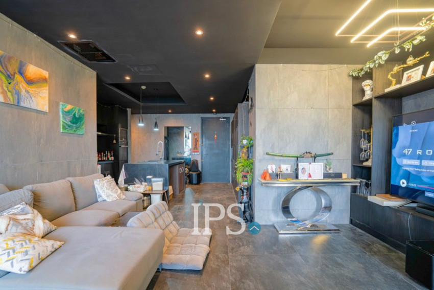 21st Floor 2 Bedroom Condo For Sale - The Penthouse, Tonle Bassac, Phnom Penh