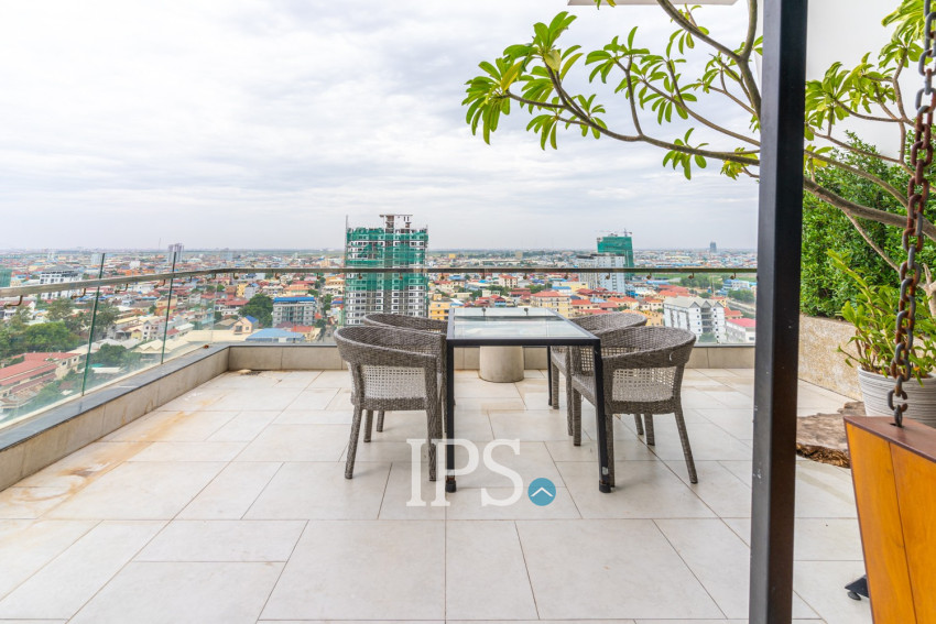 4 Bedroom Penthouse Condo For Rent  - Beoung Tumpun 1, Phnom Penh