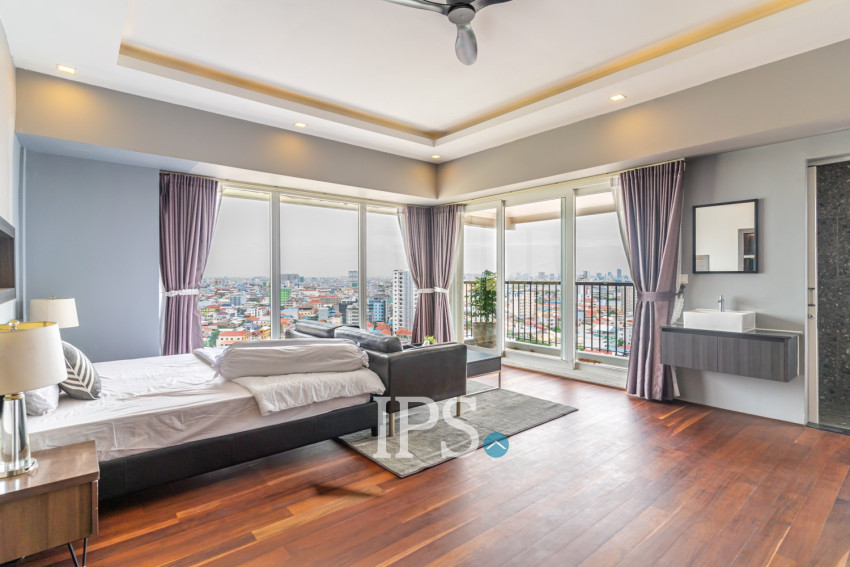 4 Bedroom Penthouse Condo For Rent  - Beoung Tumpun 1, Phnom Penh