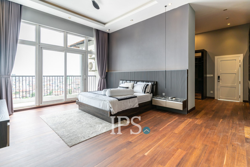 4 Bedroom Penthouse Condo For Rent  - Beoung Tumpun 1, Phnom Penh