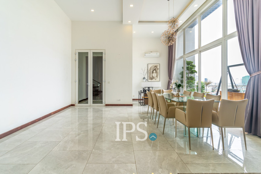 4 Bedroom Penthouse Condo For Rent  - Beoung Tumpun 1, Phnom Penh