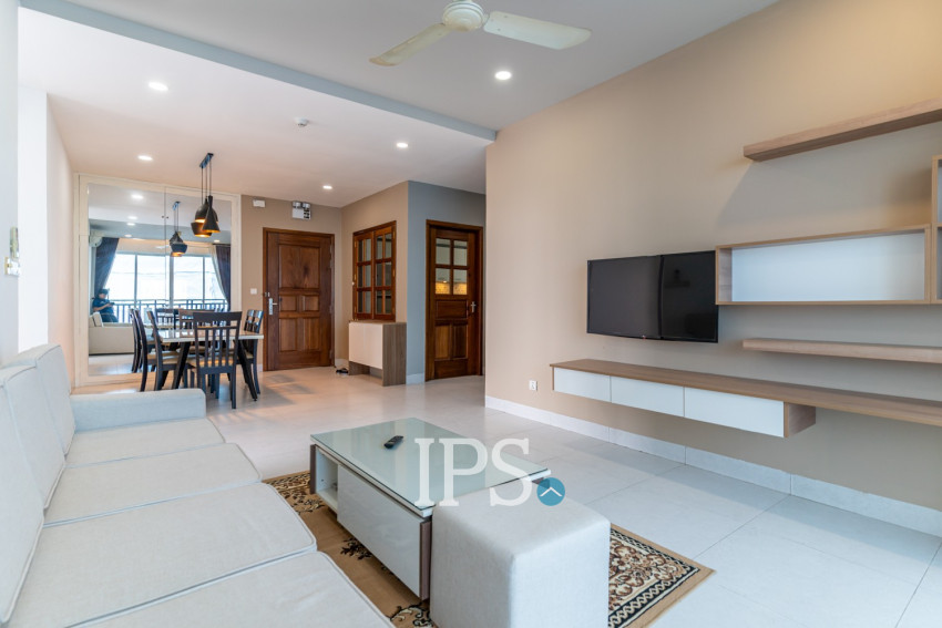 3 Bedroom Serviced Apartment For Rent - Tonle Bassac, Phnom Penh