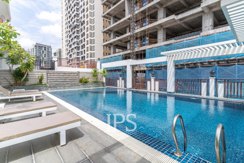 3 Bedroom Serviced Apartment For Rent - Tonle Bassac, Phnom Penh