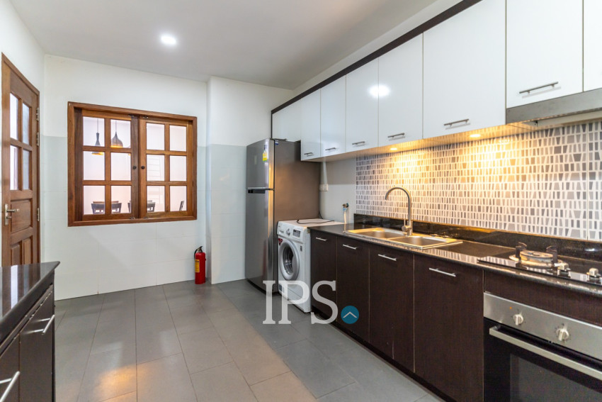 3 Bedroom Serviced Apartment For Rent - Tonle Bassac, Phnom Penh