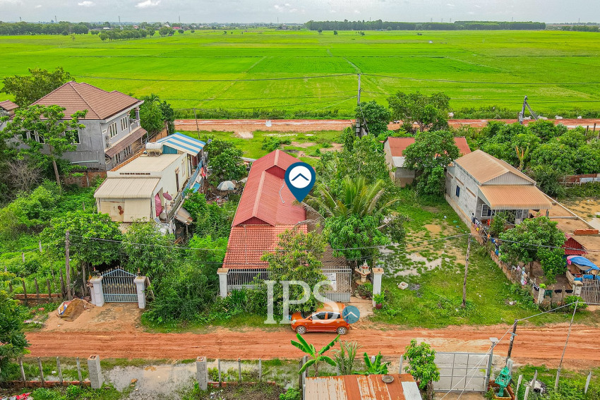 250 Sqm Residential Land and House For Sale - Chreav, Siem Reap