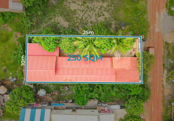 250 Sqm Residential Land and House For Sale - Chreav, Siem Reap thumbnail