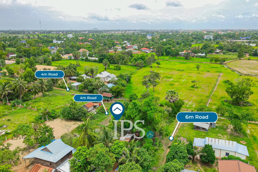 352 Sqm Residential Land For Sale - Kandaek, Prasat Bakong, Siem Reap