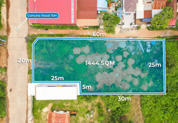 1,444 Sqm Land For Sale - Sala Kamreuk, Siem Reap thumbnail