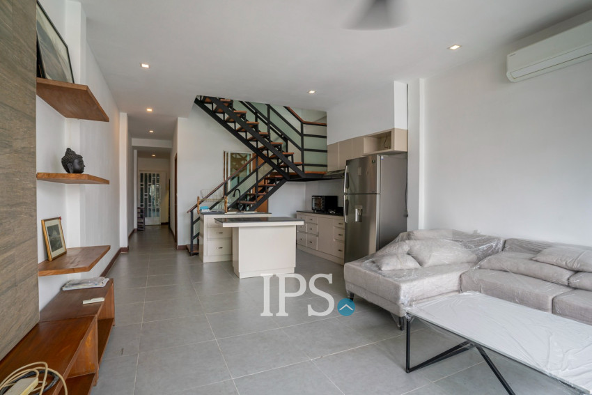 Renovated Duplex 2 Bedroom Apartment For Rent - Mittapheap, Phnom Penh