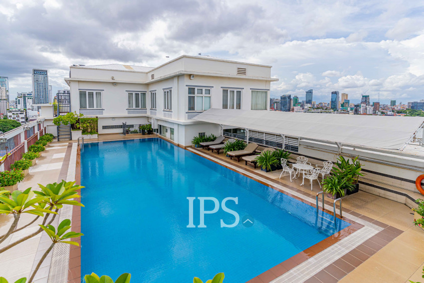 4 Bedroom Serviced Apartment For Rent - Tonle Bassac, Phnom Penh