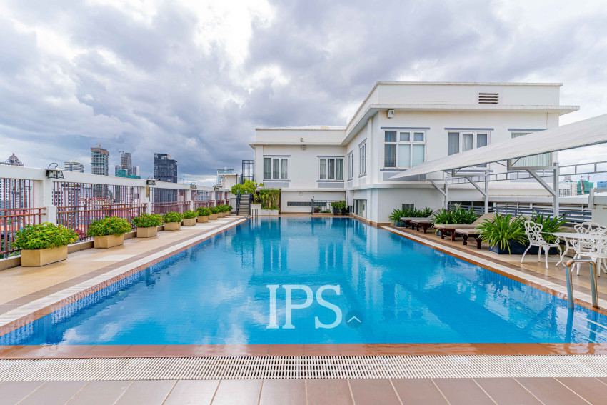 4 Bedroom Serviced Apartment For Rent - Tonle Bassac, Phnom Penh