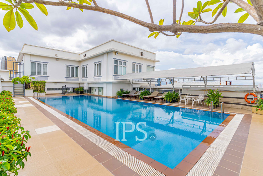 4 Bedroom Serviced Apartment For Rent - Tonle Bassac, Phnom Penh