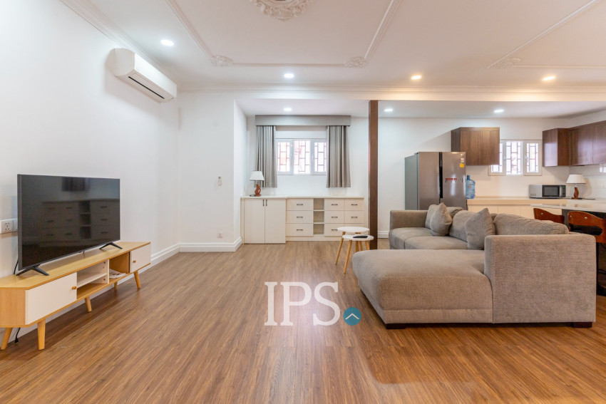 4 Bedroom Serviced Apartment For Rent - Beoung Raing, Phnom Penh