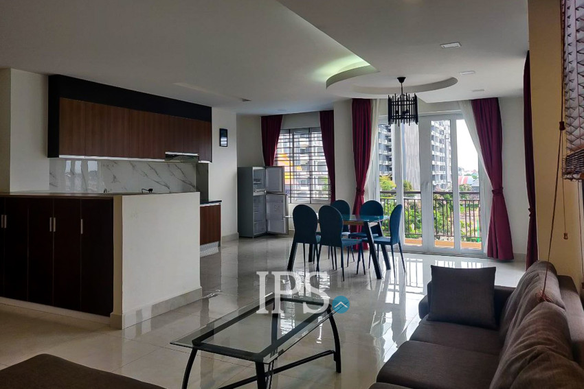 2 Bedroom Apartment For Rent - Teuk Thla, Phnom Penh