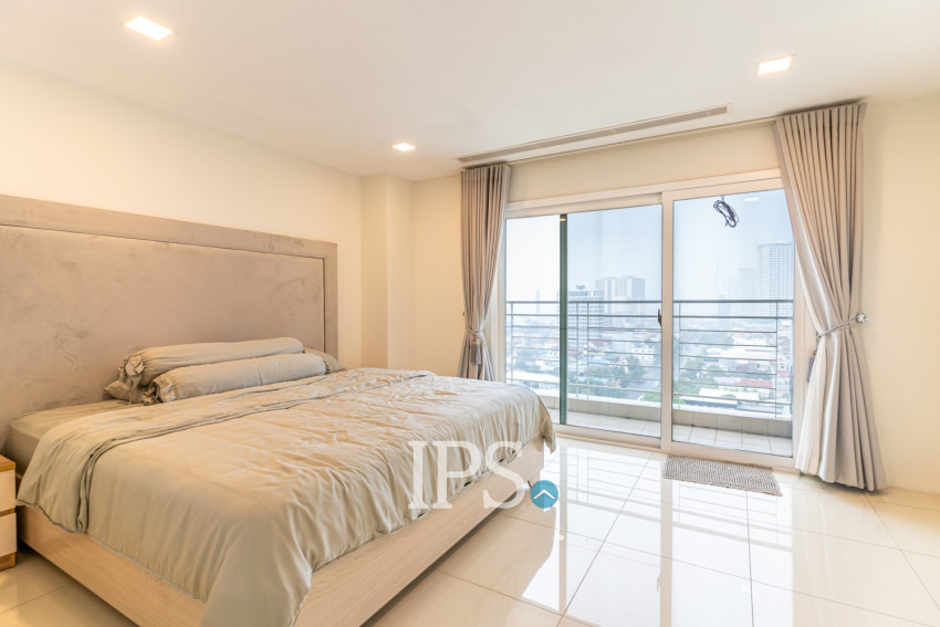 3 Bedroom Condo For Rent - Beoung Kak 1, Phnom Penh