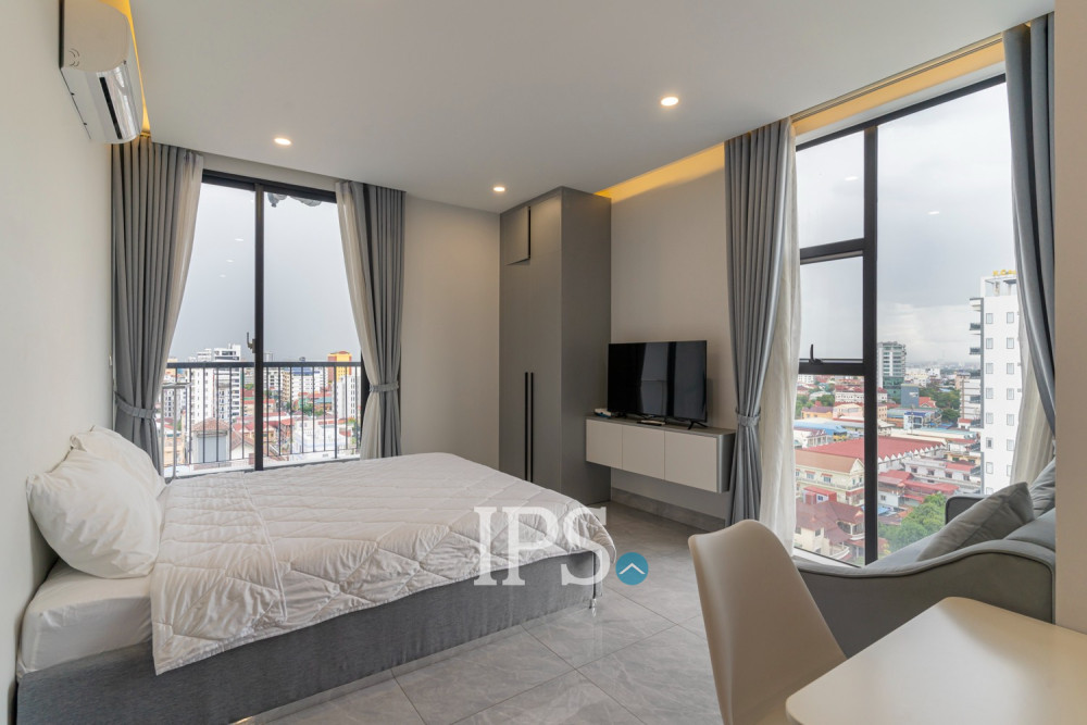 32 Sqm Studio Serviced Apartment For Rent - Toul Tum Poung 1, Phnom Penh - Image 4