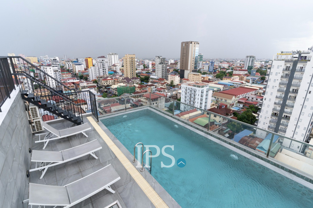 32 Sqm Studio Serviced Apartment For Rent - Toul Tum Poung 1, Phnom Penh - Image 14