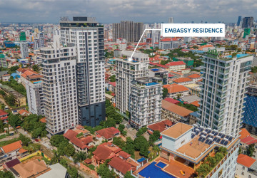 71 Sqm Studio Condo For Sale - Embassy Residence, Tonle Bassac, Phnom Penh thumbnail