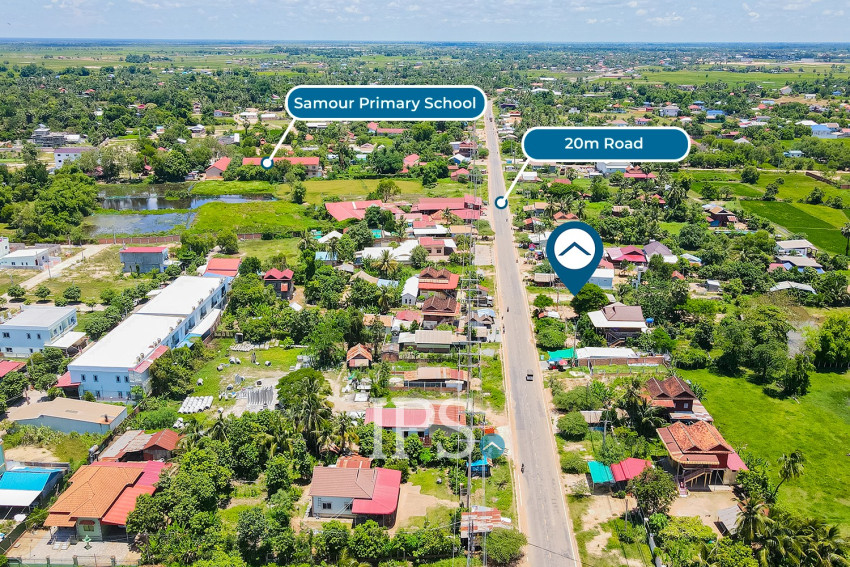 286 Sqm Commercial Land For Sale - Sambour, Siem Reap