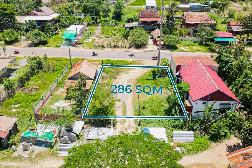 286 Sqm Commercial Land For Sale - Sambour, Siem Reap