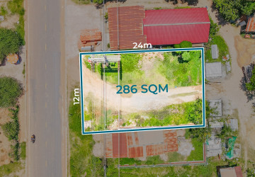 286 Sqm Commercial Land For Sale - Sambour, Siem Reap thumbnail