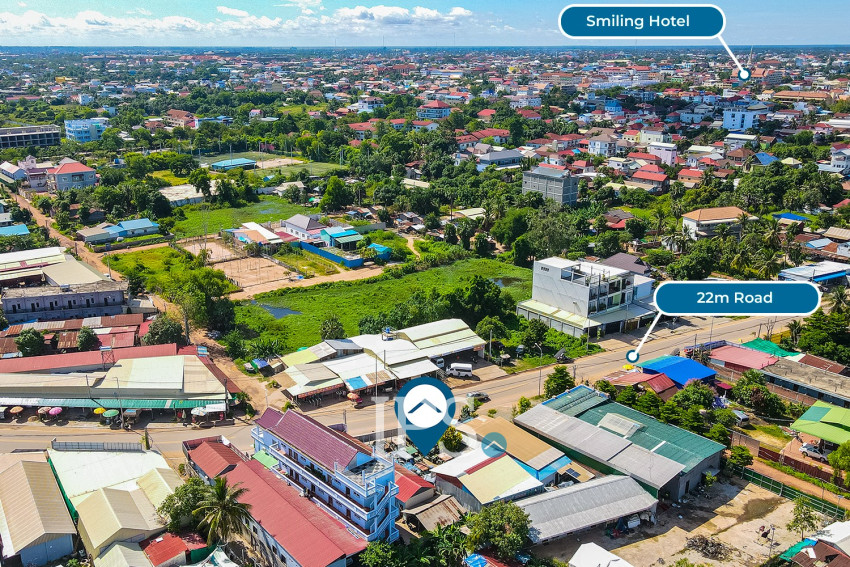 300 Sqm Commercial Land For Sale - Slor Kram, Siem Reap