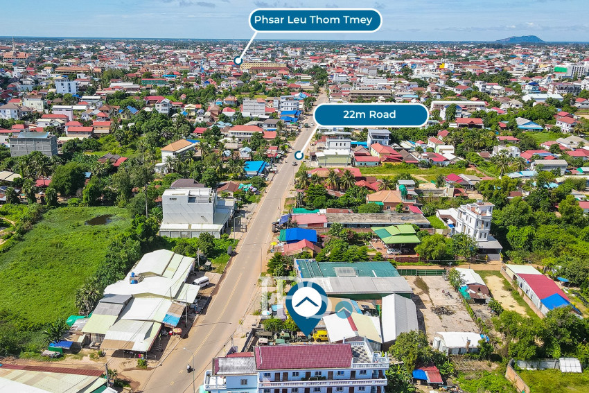 300 Sqm Commercial Land For Sale - Slor Kram, Siem Reap