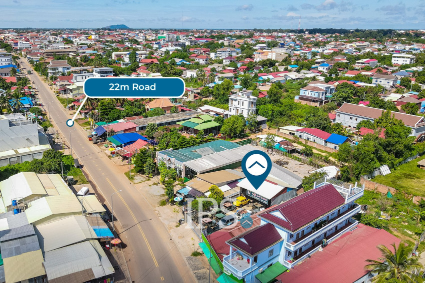 300 Sqm Commercial Land For Sale - Slor Kram, Siem Reap