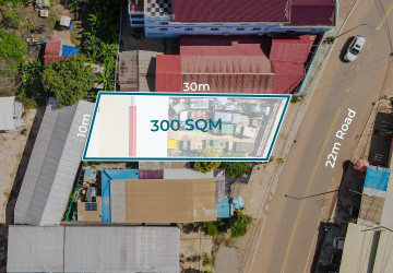 300 Sqm Commercial Land For Sale - Slor Kram, Siem Reap thumbnail