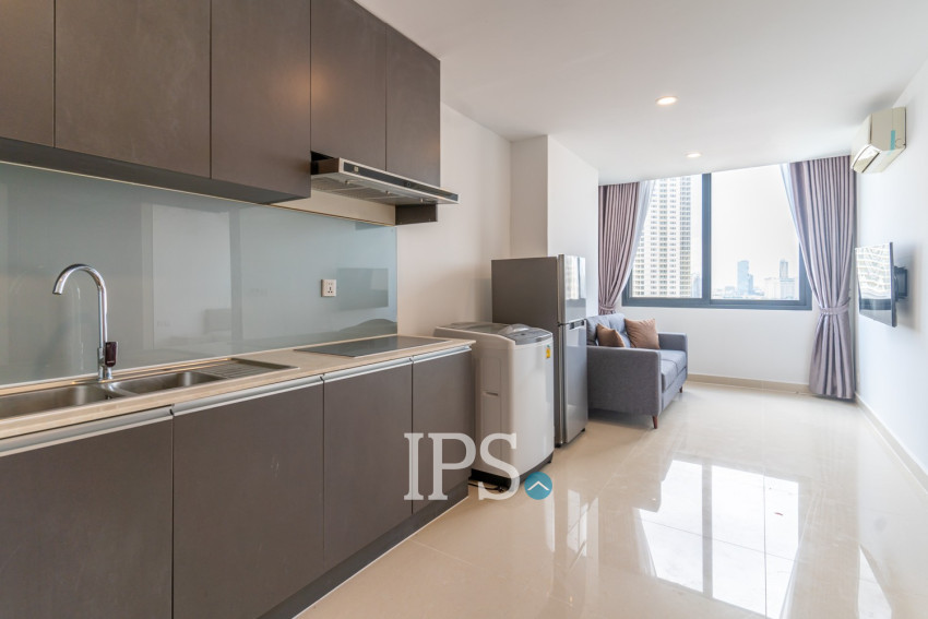 1 Bedroom Condo For Rent - Mekong View 6, Chroy Changvar, Phnom Penh