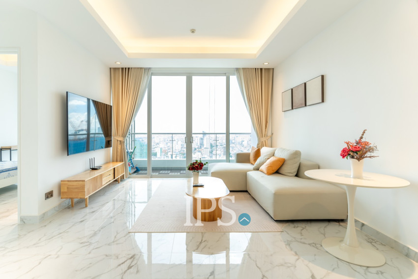 2 Bedroom Condo For Rent - J Tower 2, BKK1, Phnom Penh