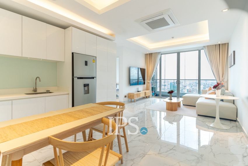 2 Bedroom Condo For Rent - J Tower 2, BKK1, Phnom Penh