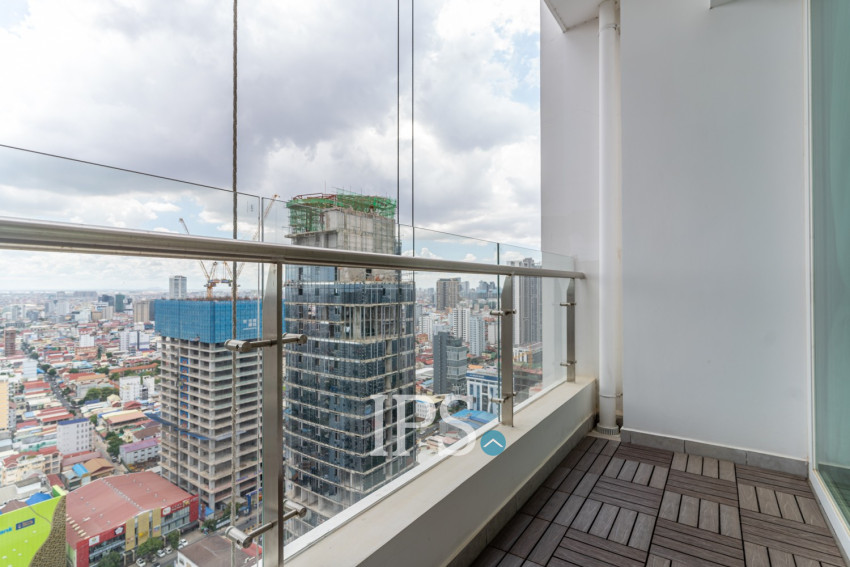 2 Bedroom Condo For Rent - J Tower 2, BKK1, Phnom Penh