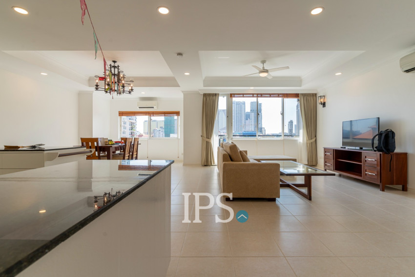 4 Bedroom Apartment  For Rent - BKK1, Phnom Penh