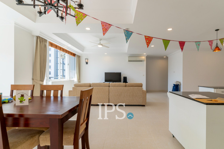 4 Bedroom Apartment  For Rent - BKK1, Phnom Penh