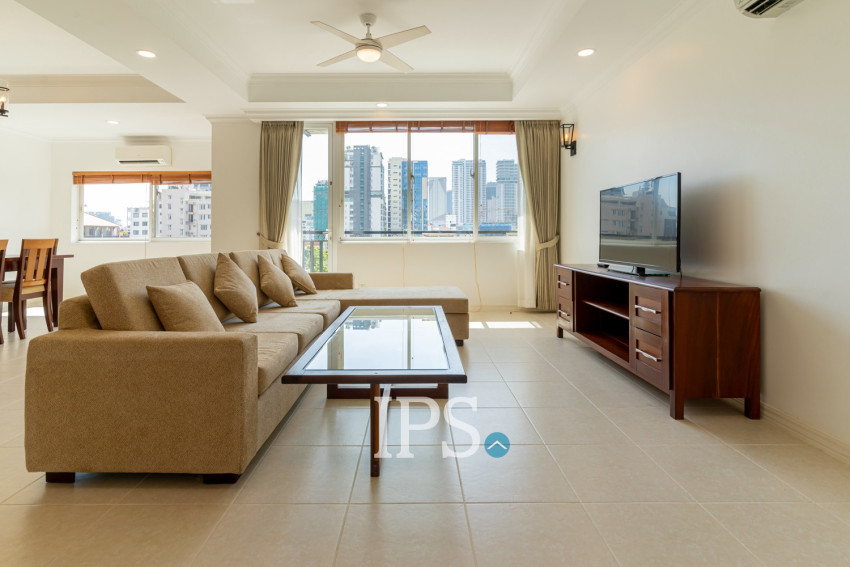 4 Bedroom Apartment  For Rent - BKK1, Phnom Penh