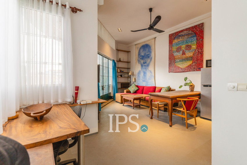 Renovated 1 Bedroom Apartment For Rent - BKK2, Phnom Penh