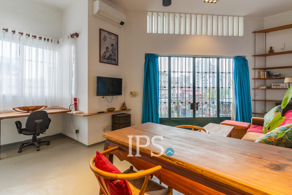 Renovated 1 Bedroom Apartment For Rent - BKK2, Phnom Penh - Image 7