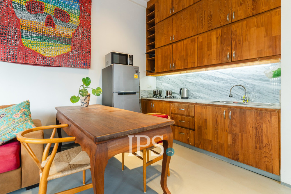 Renovated 1 Bedroom Apartment For Rent - BKK2, Phnom Penh - Image 9