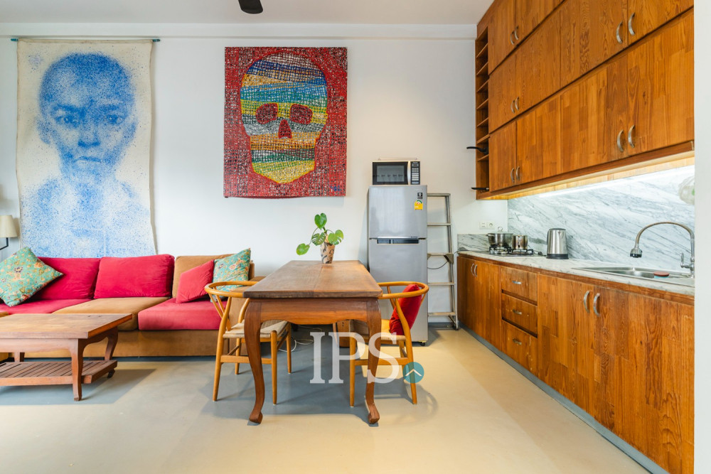 Renovated 1 Bedroom Apartment For Rent - BKK2, Phnom Penh - Image 4