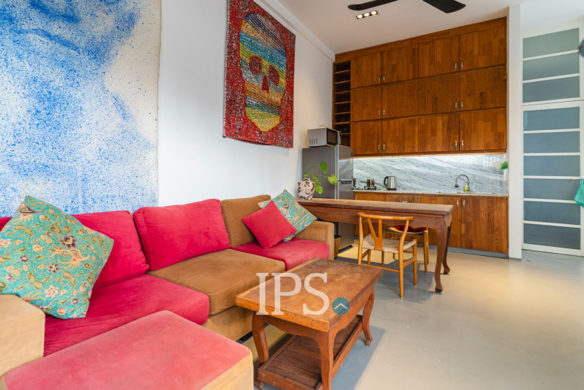 Renovated 1 Bedroom Apartment For Rent - BKK2, Phnom Penh