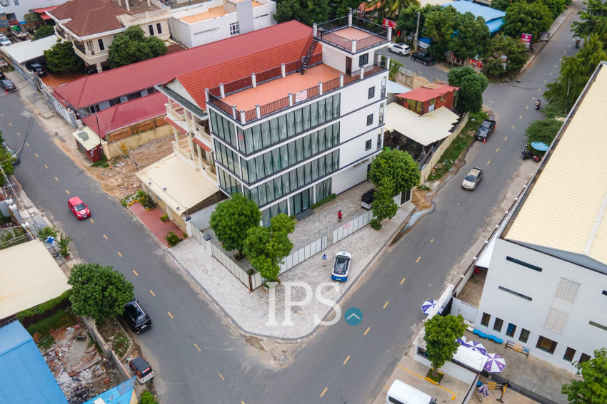 3 Storey Commercial Building For Rent - Boeung Kak 1, Phnom Penh