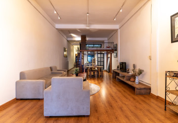 Renovated 1 Bedroom  Loft Apartment For Rent - Phsar Thmei 2, Phnom Penh thumbnail