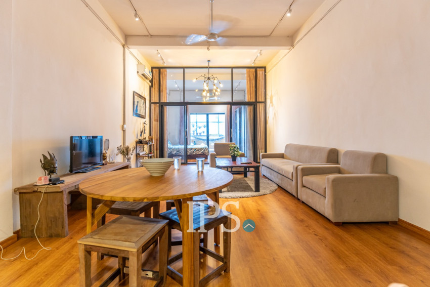 Renovated 1 Bedroom  Loft Apartment For Rent - Phsar Thmei 2, Phnom Penh