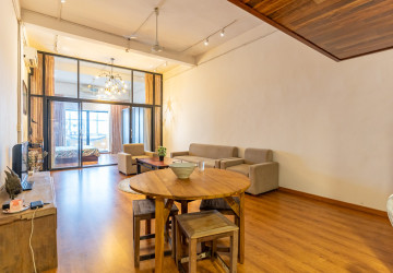 Renovated 1 Bedroom  Loft Apartment For Rent - Phsar Thmei 2, Phnom Penh thumbnail