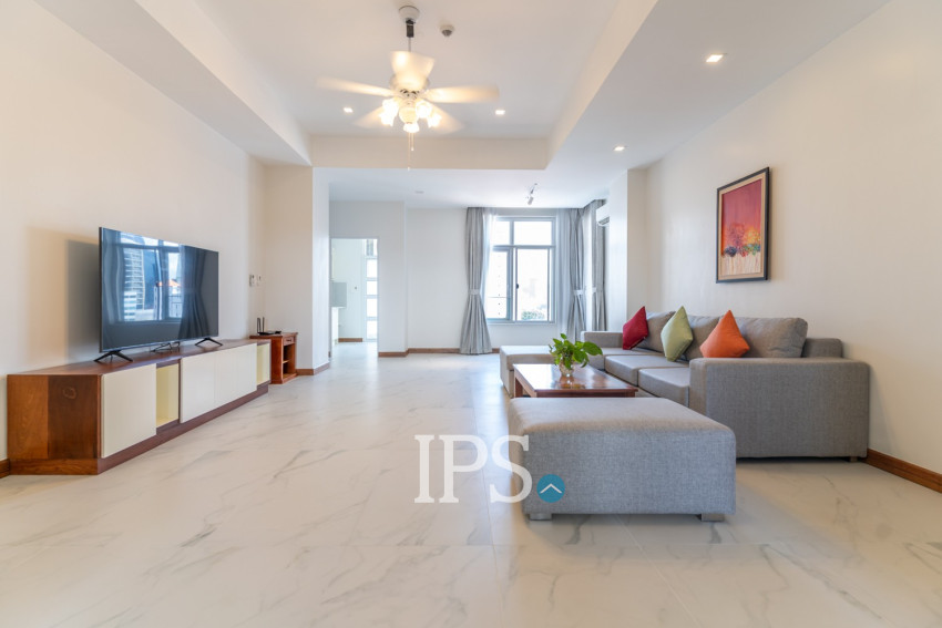 4 Bedroom Serviced Apartment For Rent - Tonle Bassac, Phnom Penh