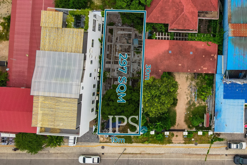 297 Sqm Commercial Land For Sale - Svay Dangkum, Siem Reap