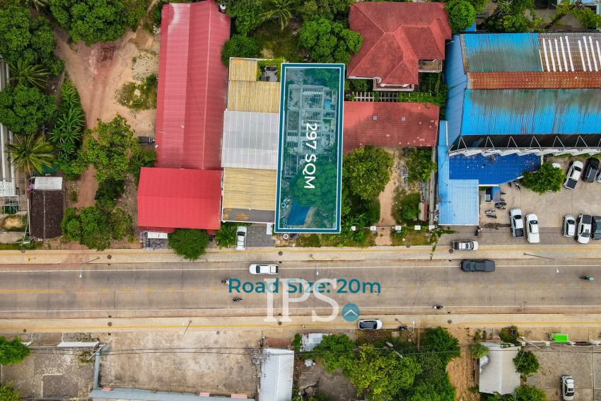 297 Sqm Commercial Land For Sale - Svay Dangkum, Siem Reap