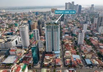 21st Floor 1 Bedroom Condo For Sale - De Castle Royal, BKK1, Phnom Penh thumbnail